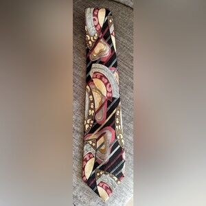 Vintage Men's Tie 100% Silk